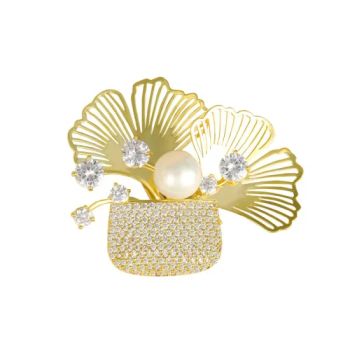 Ailonmei Pearl Brooches Jewelry for Women Fashion Elegant Costume Broaches and Pins - Skylark Network Co., Ltd - China