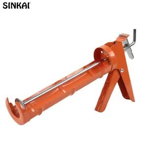 Adhesive Glue Silicone Sealant Manual Steel Aluminium Handle Cordless Heavy Duty Caulking Gun - TAI ZHOU XIN KAI GROUP CO., LTD. - China
