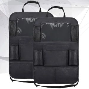 Great Travel Accessories Car Seat Protector Car Back Seat Organizer with Touch Screen Tablet Holder Car Organizers Bag - Quanzhou Lingyuan Bags Co., Ltd. - China