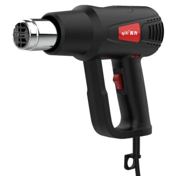 Qr-85c2 Heat Gun Original C/W Carrying Case 1800W Step-Free Airflow Temperature Control Knob Hot Air Heating Element - Foshan Qili Technology Co., Ltd. - China