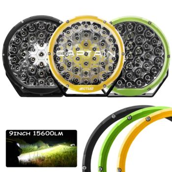 Wholesale160W Round 9 Inch Laser LED Driving Light Offroad Auto Lighting Systems Truck Bumper 4X4 LED Car LED Headlight - Brighter Led Lighting Co., Ltd. - China