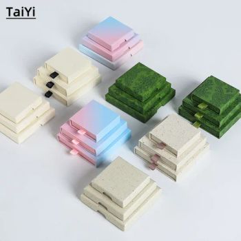 Custom Jewelry Necklace Ring Earring Bracelet Drawer Box Jewelry Lid and Base Packaging Box - Shantou Taiyi Gift Box Factory - China
