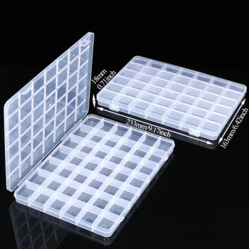 42 Partition Small Parts Plastic Divider Box Fishing Tackle Boxes Lure Case - Sunshing Plastic Co., Limited - China