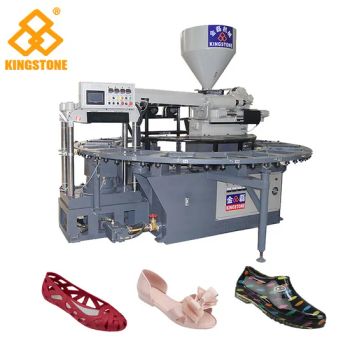 Automatic One Color Melissa Shoe Injection Molding Machine PVC Sandals Making Machine - Dongguan Kingstone Shoe-Making Machinery Co., Ltd. - China