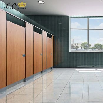 HPL Panel Shower Room Compact Bathroom Partition Wc Toilet Cubicles Partition System - Hangzhou Kingcrown Construction & Decoration Material Co., Ltd. - China