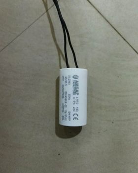 2 4MFD Electric Capacitor, For Fans Color White Terminals 2 Tolerance 5% Protection IP40 Material Plastic Capacitance - M/S Jai Durga Infotech - India