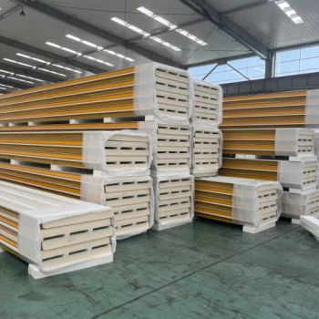 High Quality 30/40/50/75/100/120/150mm Wall and Roof EPS/Rockwool/PU/PIR Insulated Sandwich Panel - Shandong Hark Steel Material Co., Ltd. - China