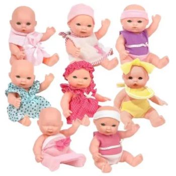 Wholesale Mini Colorful Outfits Matching Accessories Small Toddlers Children Baby Doll Toy - GOOD SELLER CO., LTD - China
