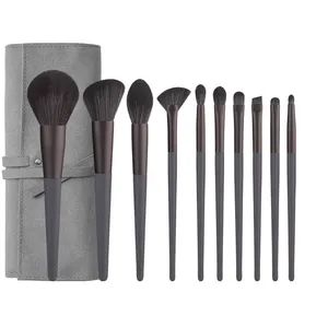 Professional 10PCS Makeup Brushes Set Cosmetic Fan Foundation Powder Brushes Set De Brochas De Maquillaje - Shenzhen MyColor Cosmetics Co., Ltd. - China