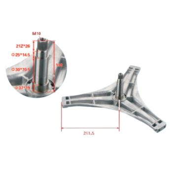 Washing Machine Spare Parts Tripod Steel Bracket Drum Shaft Washing Machine Shaft Spider - NINGBO SANHE REFRIGERATION CO., LTD. - China