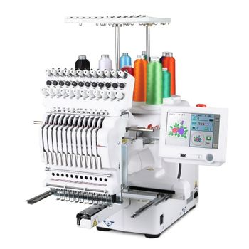 Happy Japan HCS3 1201 Voyager 12 Needle Commercial Embroidery Machine - Gosewingstore - Indonesia