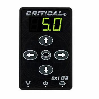 Critical Power Supply CX1 Keypad Design Updated Peak Current Capacity 6 Amps Continuous Current Capacity 4 Amps Enclosure Design Sleek And Freshened - Aarika Tattoo Supply - India