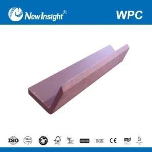 40*40mm WPC Wood Plastic Composite Trim Skirting Color Pine Width 40mm Depth 1.5mm Type Skirting Model NO. LHMA019 Length - Zhejiang New Insight Wood Composite Co., Ltd - China