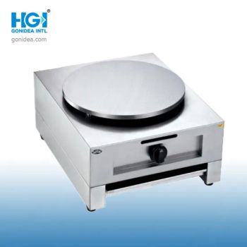 Hgi Food Processor Snack Machine Gas Crepe Maker Gbg-01 - Hefei Gonidea International Trade Co., Ltd. - China