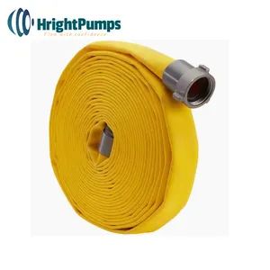 Yellow Flat 2.5 Inch 20-80 Bar PU/PVC Hose with Coupling for Garden Irrigation - Sentech (Ningbo) Technology & Development Co., Ltd - China