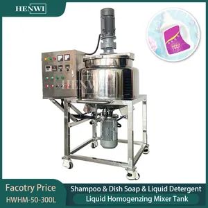 Henwi Hot Sale Best Price Detergent Making Machine Industrial Mixer/Mixing Equipment/Mixing Tank with Agitator - Foshan Henwi Technology Co., Ltd - China