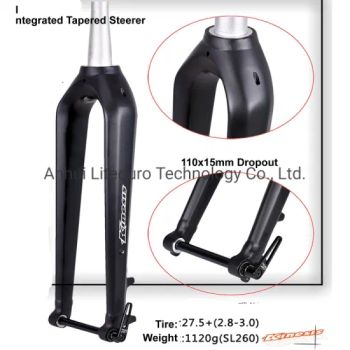29er/27.5er Boost Electric Mountain Bike Rigid Hard Fork Origin Taiwan Model NO. 7PLUS Type Rigid Fork Weight 1120 - Anhui Liteduro Technology Co., Ltd. - China