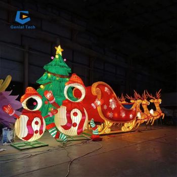 LED Christmas and Other Festival Decoration Waterproof Large Custom Lantern Festival - Sichuan Genial Technology Co., Ltd. - China