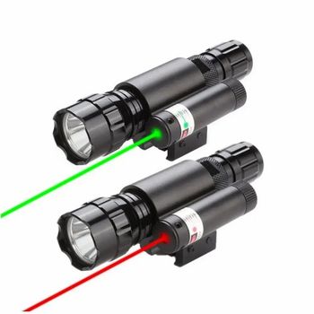 Combination Flashlight Laser Sight For Outdoor Shooting And Hunting Activities Detachable - Yaganti Estates - India