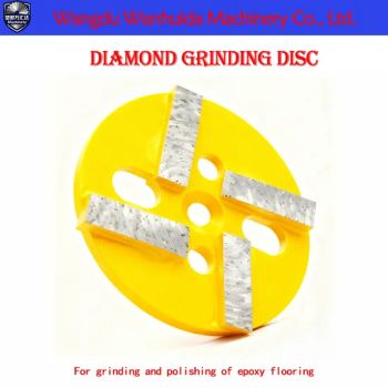 100mm Diamond Grinding Disc - High-Efficiency High-Performance Concrete Floor Grinding, Paint Stripping & Seam Repair - Wangdu Wanhuida Machinery Co., Ltd. - China