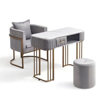 Light Luxury Nail Care Tables Nail Chairs Beauty Tables Beauty Salon Equipment - Henan Eminent Medical Devices Co., Ltd. - China