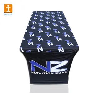 Custom Color Rectangle Table Cloth Weight Advertising High Quality Bestseller Online Display. - Shanghai Tongjie Printing Production Co., Ltd. - China
