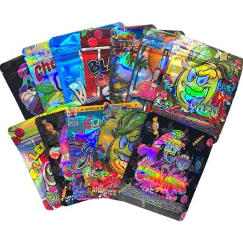 Custom Food Bags Candy Cookies Chocolate Irregular Shape Aluminum Foil Casual Snacks Plastic Bags - HK CHIC INDUSTRY CO., LIMITED - China
