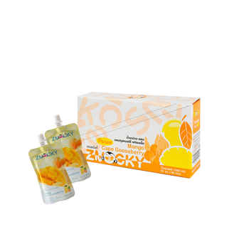 No additive hight quality mango gooseberry puree in spout pouch ready to eat - GOODGUY PRODUCTS COMPANY LIMITED - Thailand