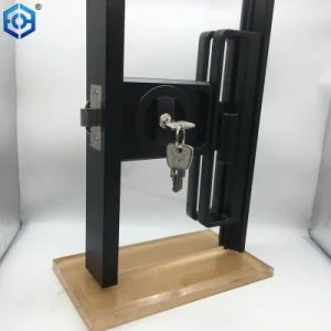Interior Hotel Sliding Shower Bathroom Door Aluminum Frame Glass Door Lock - EC Hardware Co., Ltd. - China