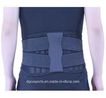 Lumbar Support with Plastic Back Support Back Support Belt - Dongguan Prosperity Sports Goods Co., Ltd. - China