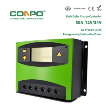 Tk50d 50A, 12V/24V Auto., LCD, PWM Solar Charger Controller Model NO. TK50D Trademark CONPO HS Code 8537109090 Origin Nanjing, - Nanjing Conpo Power Tech. Co., Ltd. - China