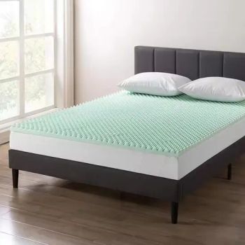High Density Slow Rebound Wavy Texture Massage Gel Memory Cotton Mattress - QINGDAO SENZHENG IMPORT&EXPORT CO., LTD - China