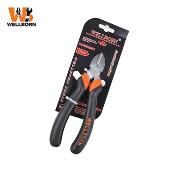 High Wear Resistance a-012 Steel Diagonal Wire Cutters Pliers for Electrical Installation - Wellborn Tools - China
