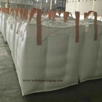 Large Size PP Big Jumbo Bag 1 Ton Sand Bags MOQ 1000PCS Material PP Loop 4 Loops Origin China Type FIBC Bag Trademark - Shandong Welink Packaging Co., Ltd. - China