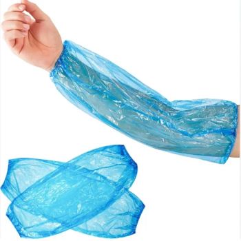 Disposable Arm Sleeves Waterproof PE Plastic Oversleeves for Cooking Cleaning Working Painting - HUBEI BEST IMPORT AND EXPORT CO., LTD. - China