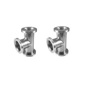 High-Quality Stainless Steel Vacuum Tee for Liquid Transfer MOQ 10 Color Silver Free Sample Yes Model NO. V-Tee Head Type Round - Shenzhen Hongyian Technology Co. Ltd - China