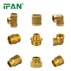 Ifan Reliable Brass Tube Fitting ASTM F2788 Brass Plumbing Fittings Threaded Brass Fittings - Zhuji Fengfan Piping Co., Ltd. - China