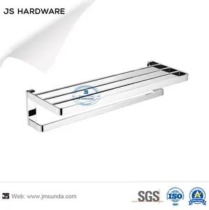 Interior Designs Chrome Bath Towel Holder Bathroom Towel Rack Set - Jiangmen City Jiangshuntong Hardware Manufacturing Co.,LTD. - China