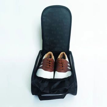 Black Canvas Breathable Outdoor Sport Shoes Storage Bags Customized Golf Shoes Bag - Xiamen Mlg Sports Equipment Co., Ltd. - China