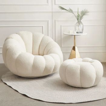 Throne Cozy Sofa Chairs Distressed Velvet Bean Bag Chair Groovy Kids/Children Giant Floor Cushion Large Sofa - Tai'an Yuansen Home Furnishing Co., Ltd - China