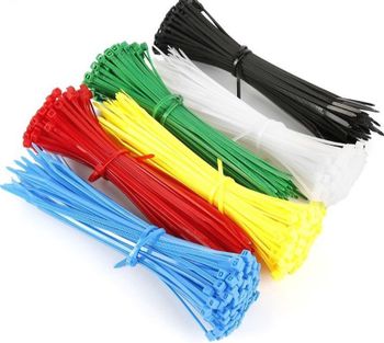 Nylon Cable Ties Material Nylon Quantity Per Pack 100 Width 2.5, 3.6, 4.8 mm Packaging Type 100 Pcs Packet, Packet Size 100 mm, 150 mm, 200 mm, 250 mm, 300 - Payal Enterprise - India