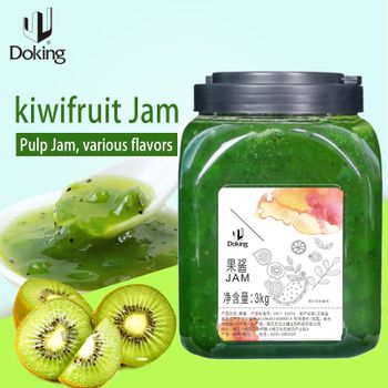 Bubble Tea Ingredients Food & Beverage Ingredients Low Price Kiwi Fruit Jam - Shangqiu Yinzhijian Biotechnology Co.,Ltd. - China