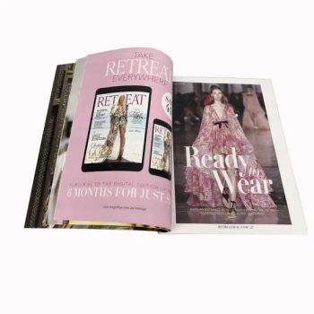 Customized Books Factory A4 A5 Soft Cover Art Paper Booklet Magazine Book Printing for Brochure - Shenzhen Longyin Printing Packing Co., Ltd. - China