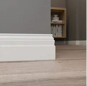 Custom Design Waterproof Plastic PVC Skirting Molding Baseboard Spc Skirting - Mars Home Co., Ltd. - China