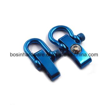 Colored Zinc Alloy Knurled Shackles MOQ 500 Model NO. SS Color Silver Condition New Width 8mm-10mm Trademark Bosin Usage - Dongguan Bosin Hardware Co., Ltd. - China