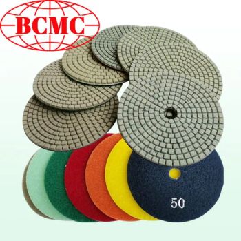 Bcmc Polishing Pad for Polishing Ceramics High Gloss Flexible Marble Diamond Polishing Pad - Putian Baichao Trade Co., Ltd. - China