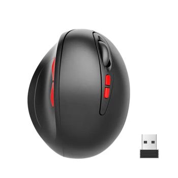 Office Supply 2.4G Wireless 7 Buttons Optical Mice 2400dpi Ergonomic Vertical Computer PC Mouse for Windows - NINGBO HAISHU HOPE-U INTERNATIONAL TRADING CO., LTD. - China