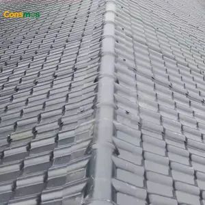Free Sample High Quality ASA Synthetic Resin UPVC Roof Sheet PVC Roof Tile - Linyi Consmos New Building Materials Co., Ltd. - China