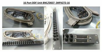 BNC Patch Panel MDF DDF DB37 16 Port BNC Patch Panel Rack Mount, 18 GHz, Contact Material: Gold - Dolphin Automation & Technology - India