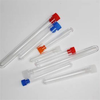 Clear Transparent Plastic Test Tubes with Caps Stoppers Lab Supplies Accessories - Anhui Jinye Industrial Co., Ltd. - China